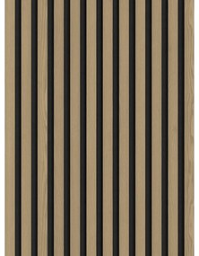 Mexen Lam-F lamele ścienne akustyczne 275 x 30 cm, filc 8 mm, fornir techniczny, Dąb Szlachetny - S105-275307-3015-004