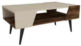 Stolik konferencyjny Aren Beige and Light Walnut