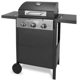 Fieldmann - Grill gazowy 3x palnik czarny