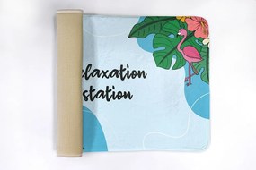 Dywanik łazienkowy Dywanik łazienkowy Tropikalne ptaki