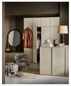 Kremowa szafa modułowa z litego drewna sosnowego 50x200 cm Daily – vtwonen