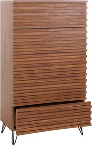 Komoda MCW-M49,  orzechowy wygląd