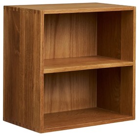 Wielopoziomowa półka z litego drewna dębowego w naturalnym kolorze 18 cm Townsville – House Nordic