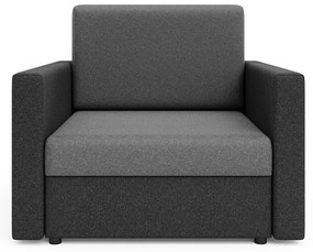 Sofa amerykanka szary + grafit A7-S85