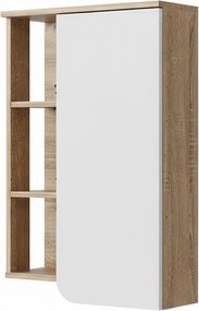 Szafka łazienkowa sonoma/biały 50x20x75 karen