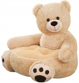 Pluszowy fotelik pufa dla dzieci