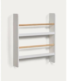 Biała wielopoziomowa półka dziecięca 50 cm Gopi – Kave Home