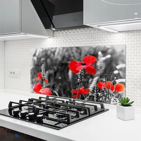 Panel Kuchenny Klasyczne Czerwone Maki