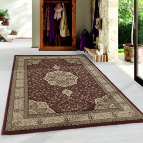 Dywan klasyczny Kashmir Rozeta czerwono-kremowy 160 cm x 230 cm