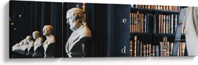Obraz - W bibliotece (170x50 cm)