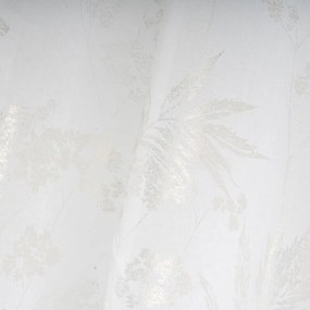 Firanka w biało-srebrnym kolorze 140x260 cm Bonsái – Casa Selección