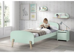 Miętowa szafka nocna Vipack Kiddy