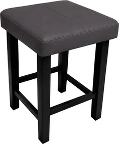 Taboret Klasyk 45cm Stołek Loft Eko-skóra D23