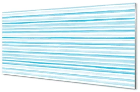 Panel Szklany Niebieskie paski