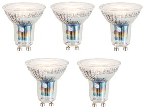 Zestaw 5 inteligentnych żarówek LED GU10 50 mm z możliwością ściemniania 4,7 W 345 lm 2700-6500 K