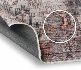 Dywan bawełniany Pescara boho szary 160 cm x 230 cm