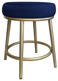 Taboret Ben noga metalowa złota MG16