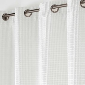 Biała aksamitna zasłona 140x260 cm Swing – douceur d'intérieur