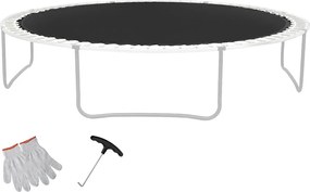 Zastępcza Matka dla Trampolina SucceBuy, Ramy 396 cm, 80 Pierścieni W-kształtnych, Fedra 18 cm