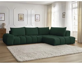 Ciemnozielony narożnik (prawostronny) Everest – Bobochic Paris