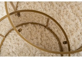 Zestaw stolików konferencyjnych Aurum Gold and Bronze 80 cm, 2 szt.