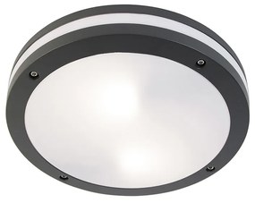 Zewnetrzna Inteligentna lampa ścienna i sufitowa ciemnoszara w tym WiFi A60 - Glow Nowoczesny Oswietlenie zewnetrzne