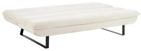 Biała rozkładana sofa 200 cm Arbonne – Actona