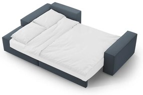 Niebieski rozkładany narożnik (lewostronny) Jodie – Micadoni Home