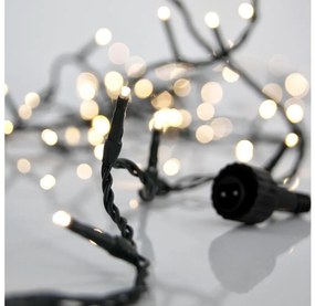 Zewnętrzne lampki świąteczne LED SNAKE, 800 diod, 19,1 m, IP44, ciepła biel