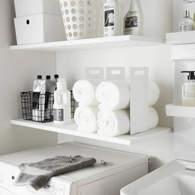 Białe metalowe stojaki na ręczniki 2 szt. Tower – YAMAZAKI