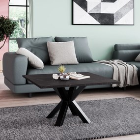 Kwadratowy stolik kawowy Noe z blatem 60x60 cm