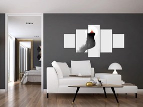 Obraz - Medytacja na górze (125x70 cm)