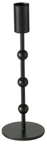 Metalowy świecznik Kimberly, 2 sztuki, kolor czarny