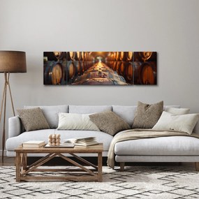 Obraz - Piwniczka na wino (170x50 cm)