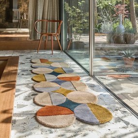 Wełniany chodnik tkany ręcznie 80x230 cm Mia Ellipse – Flair Rugs