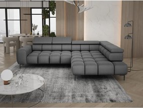 Narożnik PLAZA L Prawostronny w tkaninie Solar 96 WERSAL