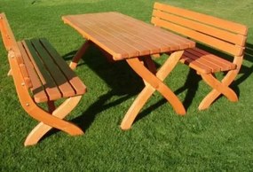 Drewniana ławka STRONG masiv FSC