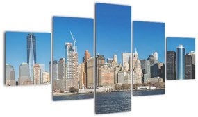 Obraz - Manhattan w Nowym Jorku (125x70 cm)