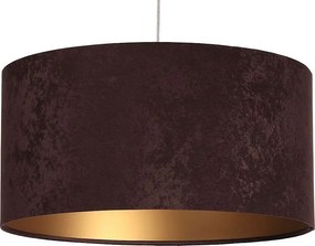 Lampa wisząca HOME 50 brązowa/złota