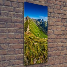 Fotoobraz szklany na ścianę do salonu Tatry