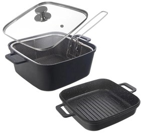 Aluminiowe brytfanny zestaw 2 szt. 24,5x32,5 cm GRANDE – Orion