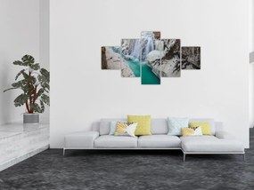 Obraz - Islandzka przyroda (125x70 cm)