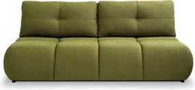 Masseno Sofa CORSO z funkcją spania i pojemnikiem na pościel, Rozkładana sofa - Zielony, NOW OR NEVER 38