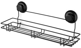 Czarna samoprzylepna półka kuchenna Compactor Bestlock Black Kitchen Shelf, 45,5x12 cm