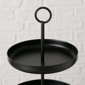 Metalowa patera na owoce CREDO, 3 poziomy, 32,5 cm