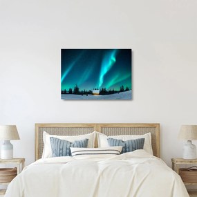 Obraz na szkle - Aurora Borealis (70x50 cm)