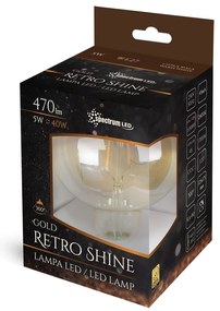 Żarówka LED Ozdobna Ciepła E-27 230V 5W Edison 14461