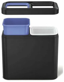 Simplehuman Kosz otwarty RECYCLER Slim 20 l,  czarny