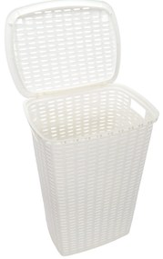 Kosz na pranie z plastiku z recyklingu, 53 l
