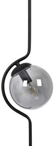 Grafitowa industrialna lampa wisząca P9-L25